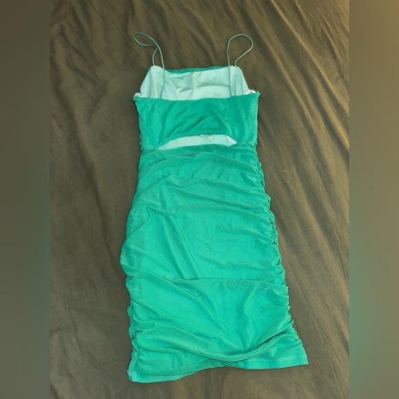 Hello Molly Favorite Things mini dress in green - Picture 7 of 12